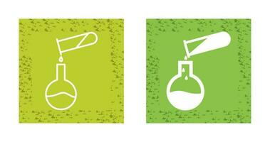 icône de vecteur de mélange de produits chimiques