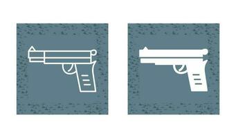 icône de vecteur de pistolet