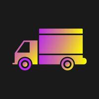 icône de vecteur de camion lourd