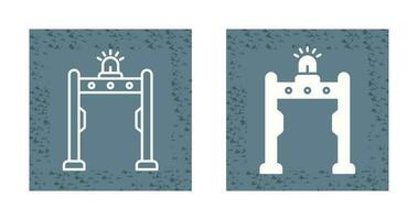 icône de vecteur de détecteur de métaux