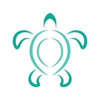 tortue logo icône conception vecteur