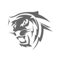 tigre logo icône conception vecteur