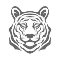 tigre logo icône conception vecteur