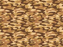 beige marron sans couture camouflage modèle. moderne camouflage. militaire texture vecteur