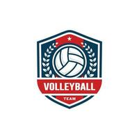 volley-ball logo conception vecteur illustration