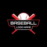 base-ball logo conception vecteur pro
