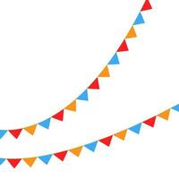 drapeaux vecteur pour votre anniversaire fête conception.