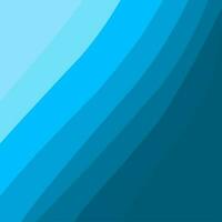 abstrait bleu vague vecteur Contexte dans plat conception style. abstrait l'eau vague conception