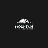 vecteur de logo de montagne