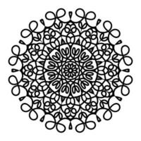 gratuit Oriental modèle, ancien décoratif éléments. Islam, arabe, Indien, marocain, turc ottoman motifs coloration page. fleur mandala vecteur illustration.