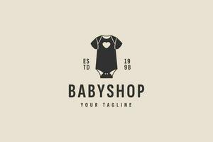 bébé magasin logo vecteur icône illustration