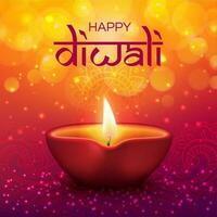 diwali Festival Indien vacances et content deepavali vecteur