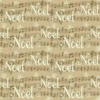 sans couture modèle de Noël musical Remarques avec flocons de neige et noel texte-noel vecteur conception