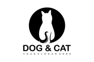 chat logo.chat logotype. animal de compagnie magasin logo concept. animal de compagnie se soucier logo concept. animal de compagnie vecteur illustration