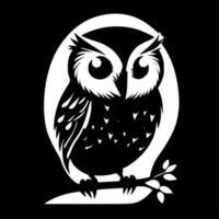 hibou - haute qualité vecteur logo - vecteur illustration idéal pour T-shirt graphique