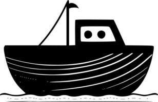 bateau - haute qualité vecteur logo - vecteur illustration idéal pour T-shirt graphique