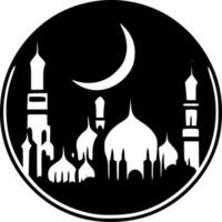 Ramadan - minimaliste et plat logo - vecteur illustration