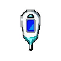 médical thermomètre Jeu pixel art vecteur illustration