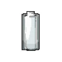 vide batterie énergie Jeu pixel art vecteur illustration