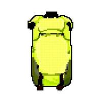 bagage sac à dos camp Jeu pixel art vecteur illustration