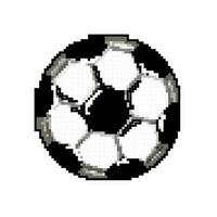 football Balle sport Jeu pixel art vecteur illustration