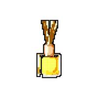 encens arôme des bâtons Jeu pixel art vecteur illustration