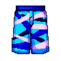 un pantalon maillot de bain Hommes Jeu pixel art vecteur illustration