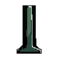 nouvelles la télé antenne Jeu pixel art vecteur illustration