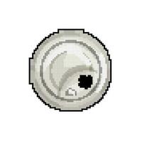 capteur fumée détecteur Jeu pixel art vecteur illustration