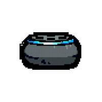 assistant intelligent orateur Jeu pixel art vecteur illustration