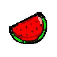 pastèque gelée bonbons Jeu pixel art vecteur illustration