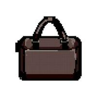 bourse affaires sac Jeu pixel art vecteur illustration