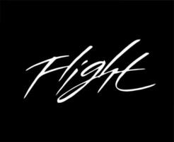 Jordan vol marque logo Nom blanc symbole conception vêtements vêtement de sport vecteur illustration avec noir Contexte