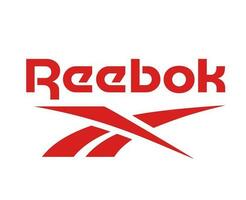 reebok marque logo rouge symbole vêtements conception icône abstrait vecteur illustration