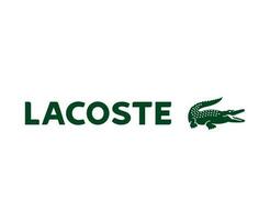 lacoste logo marque vêtements symbole vert conception mode vecteur illustration avec Contexte