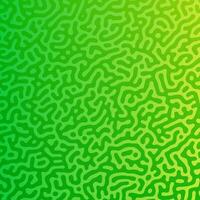 vert turing réaction pente Contexte. abstrait la diffusion modèle avec chaotique formes. vecteur illustration.
