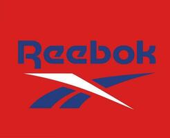 reebok logo marque symbole vêtements conception icône abstrait illustration vecteur avec rouge Contexte
