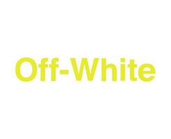 blanc logo marque Nom Jaune symbole conception vêtements icône abstrait vecteur illustration