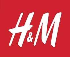 hum marque logo symbole blanc conception poules et mauritz vêtements mode vecteur illustration avec rouge Contexte