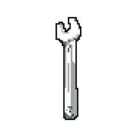 métal clé outil Jeu pixel art vecteur illustration