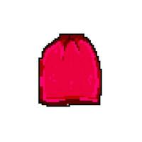 Jeune hiver chapeau femme Jeu pixel art vecteur illustration