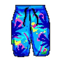 maillots de bain maillot de bain Hommes Jeu pixel art vecteur illustration