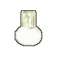 blanc vase fleur céramique Jeu pixel art vecteur illustration