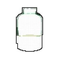 poterie vase fleur céramique Jeu pixel art vecteur illustration