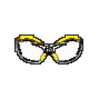 industriel sécurité des lunettes Jeu pixel art vecteur illustration