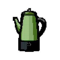 pot percolateur pot café Jeu pixel art vecteur illustration