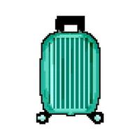 valise bagage sac Jeu pixel art vecteur illustration