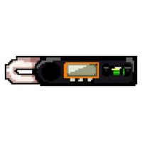 esprit niveau outil Jeu pixel art vecteur illustration