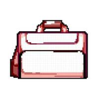 mode portable sac Jeu pixel art vecteur illustration