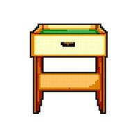 éducation enfant table Jeu pixel art vecteur illustration